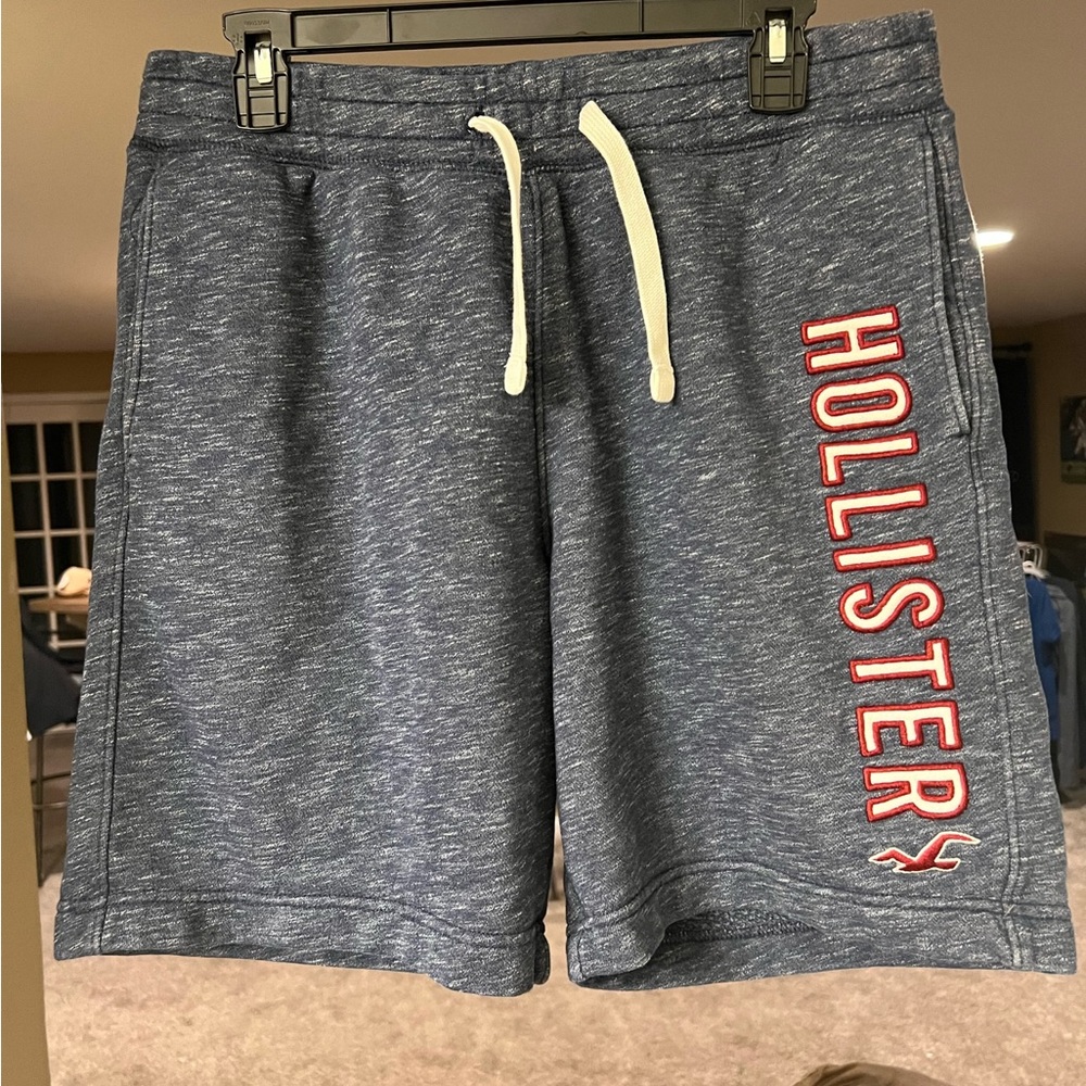Navy Blue Hollister Sweat-Shorts
